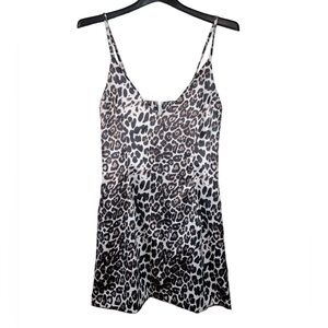 Love Culture Leopard Print Dress Large